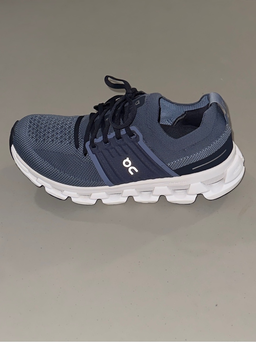 On Running Men’s Cloud Running Shoe in Navy and White